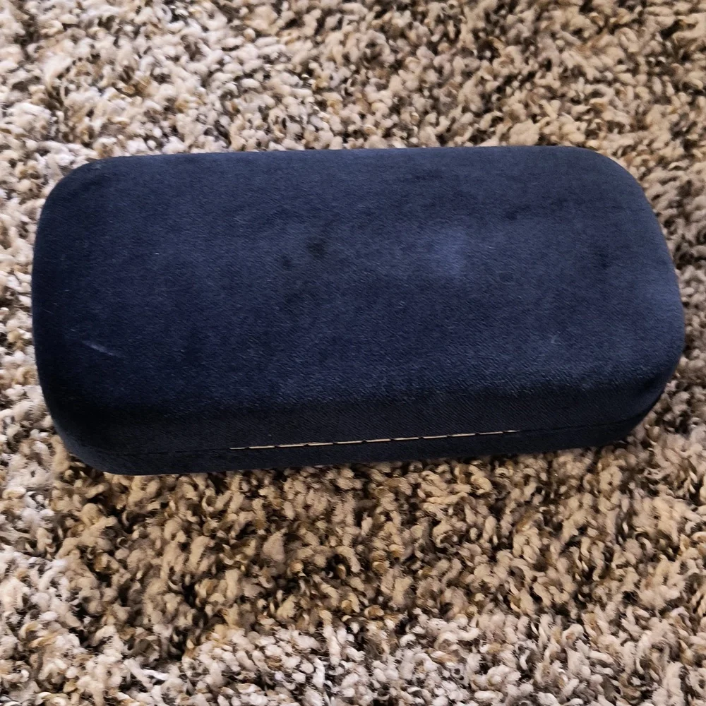 Gucci Blue and Burgundy Eyewear Case